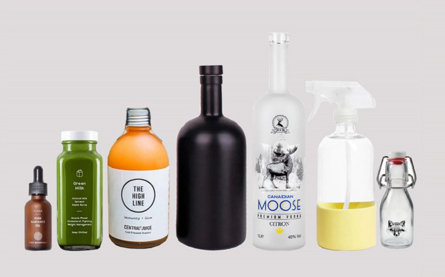 стеклянная бутылка на заказ