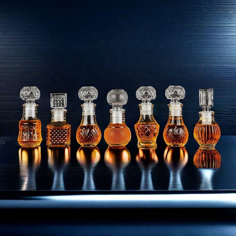 Миниатюрные бутылочки для алкоголя 50 мл