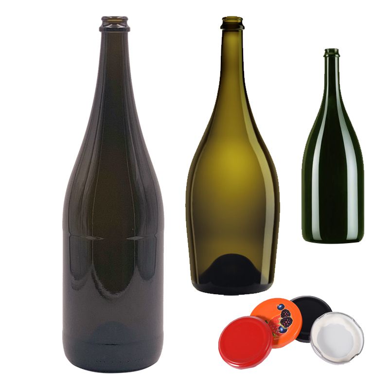 большая бутылка шампанского