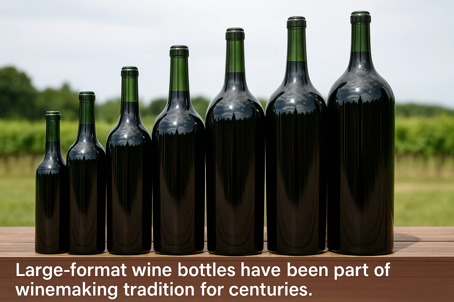 Широкоформатная витрина для винных бутылок